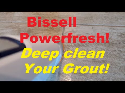 Bissell Powerfresh Deluxe, Dirty Tile And Grout Test🤩