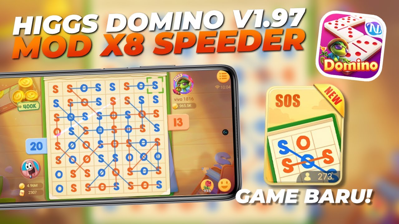 GAME BARU! SOS! HIGGS DOMINO (N) V1.97 PATCH X8 SPEEDER GAME BARU! SOS! HIGGS DOMINO (N) V1.97 PATCH X8 SPEEDER