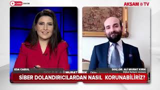 AKŞAM TV | Doç.Ali Murat Kırık | WhatsApp'tan gizlilik sözleşmesi neden gelmedi?