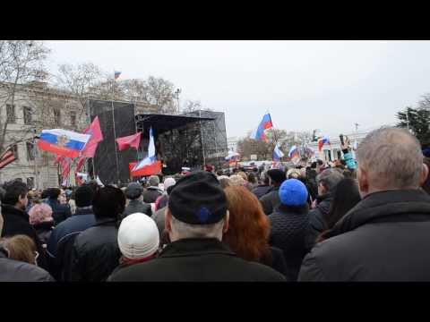 Севастополь. Митинг. 01.03.2014 12:00. Юго-восток вставай!