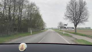Rønne To Sandvig Drive In Bornholm Island - Time Lapsed Video