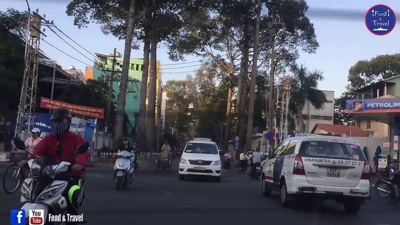 Trip in Saigon Street, Vietnam - Asian Travel Vietnam & Cambodia Border - Youtube #002