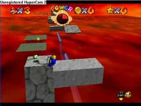 super mario 64 beat with only 0 stars using hyper mario code