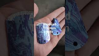 Anodized Anium Knife