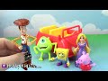 PEPPA Pig, Spongebob, Woody, Tigger PLAY-DOH Safari Tour! DISNEY Princess gets MUDDY! HobbyKidsTV