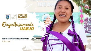 #OrgullosamenteUABJO Noelia Ramírez Olivera.