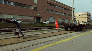 Drag a wagon in handstand / Traina un treno in handstand