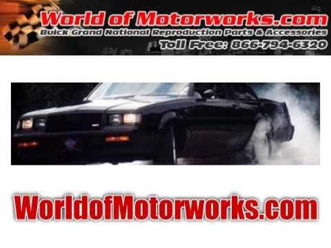 Buick Grand National Parts worldofmotorworks.com - Way cool aftermarket Buick Grand National Gnx. Buick Grand National Parts worldofmotorworks.com - Way cool aftermarket