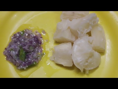 നല്ല നാടൻ കപ്പയും മുളക് ചതച്ചതും // how to make Kappa puzhungiyathu and mulaku chathachathu at home