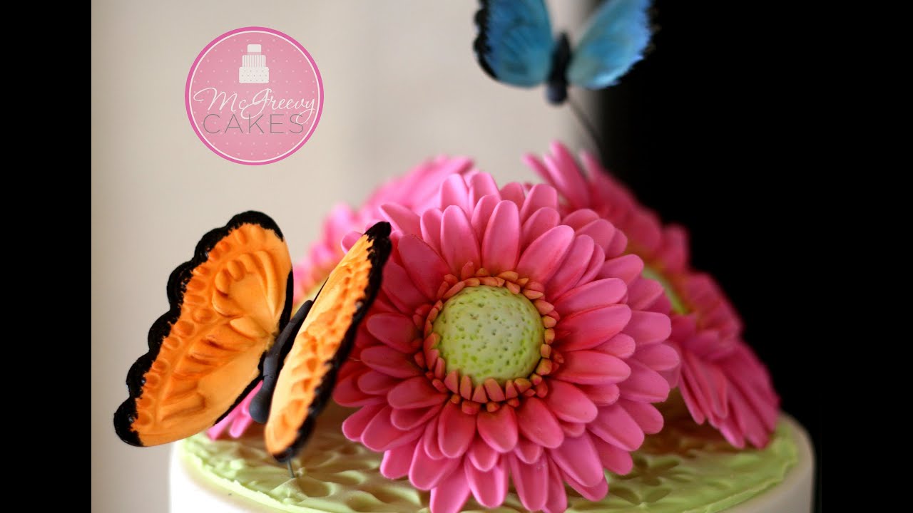 To Make a Gumpaste Gerber Daisy; A McGreevy Cakes Tutorial ...