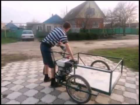 Как сделать трехколесный велосипед с мотором
