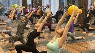 Ball Yoga With Master Ajay Jai Yoga