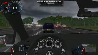 City Car Driving 2.2.7 Mercedes C63 AMG Driving
