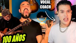 Abel Pintos: Cien Años - Lito Vitale | Reaccion Vocal Coach | Ema Arias