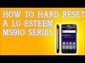 Foto pequena Como Hard Reset MS910 um LG Esteem para MetroPCS
