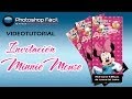 Invitación Minnie Photoshop by Yanko0