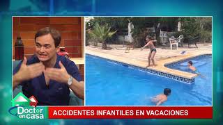 Accidentes caseros en vacaciones