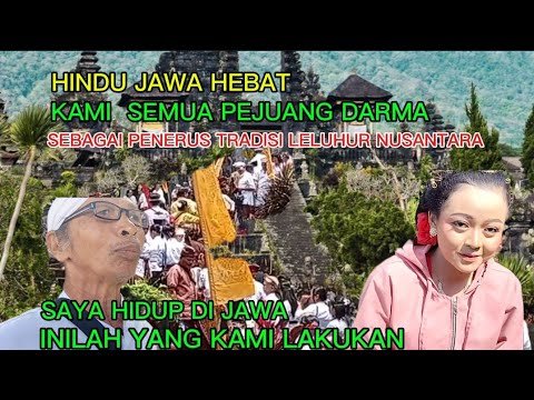 HEBAT .. !! Hindu Jawa semakin didepan kami pejuang darma penerus leluhur Nusantara ini yang kami