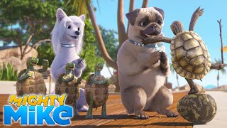 MIGHTY MIKE 🐶 The Fourth Turtle 🐢 Episode 159 -  Episode - Cartoon Animation for