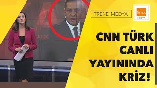CNN Türk canlı yayınında kriz! Deneyimli muhabir, kağıtları yere fırlatıp yayınd