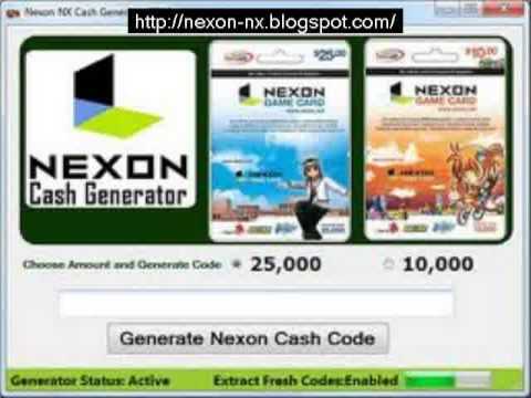 nexon nx cash card generador v3