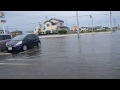 【台風の影響】超巨大水たまり