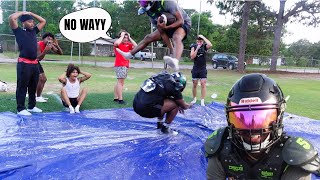 Slip N Slide Tackle Football I Got Boom Sticked