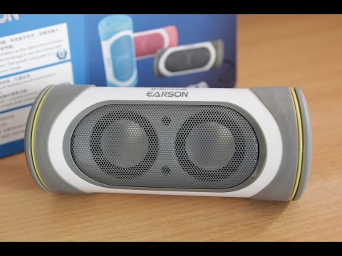 EARSON ER-152 Mini Pillow Style Portable Wireless Bluetooth Stereo Outdoor Speaker  Review