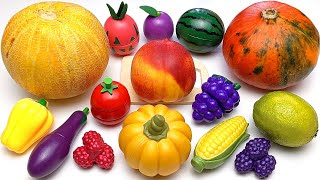 1 Hour Cutting Real And Wooden Fruit And Vegetable Asmr No Talking