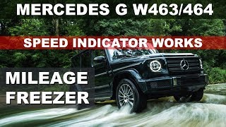 Mercedes G Cl W463 W464 Facelift Amg Steering Wheel Retrofit - Mileage Odometer Correction