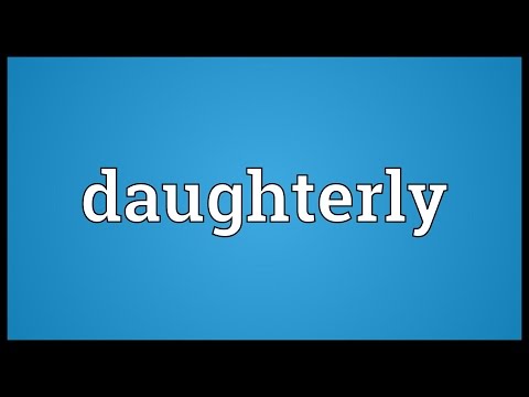 Header of daughterly