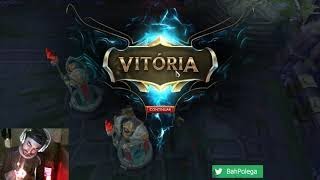 Live de LOL .'. Ranked rumo ao PLATINA! xDD~