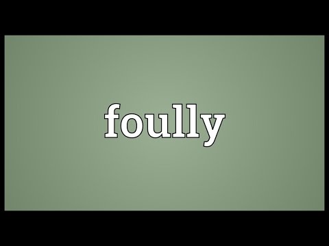 Header of foully
