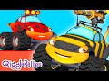 Learn Colors - Monster Truck Paintball for Kids - 1 Hour
