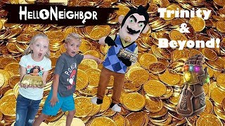Hello Neighbor Left the Infinity Gauntlet At Trinity & Beyond's House! It Led Us To Treasure!