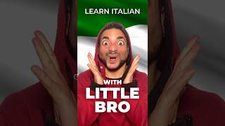 #Shorts #Mercuri_88 Learn Italian With Little Bro - Rollercoaster #Funny #Comedy #Italian #Learning