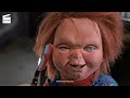 Child's Play 3: Chucky kills the school's barber HD CLIP