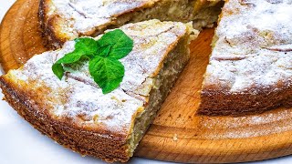 Самый быстрый и простой яблочный пирог. Простой рецепт на молоке! Самый быстрый и простой яблочный пирог. Простой рецепт на молоке!