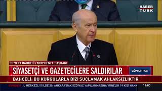 Devlet Bahçeliden Chp Ve İyi̇ Partiye Eleştiri