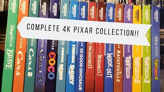 Pixar 4K Blu-Ray Releases, Complete Collection