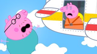 Daddy Pig And Mommy Pig Jump From A Plane We Love Peppa Pig 4K