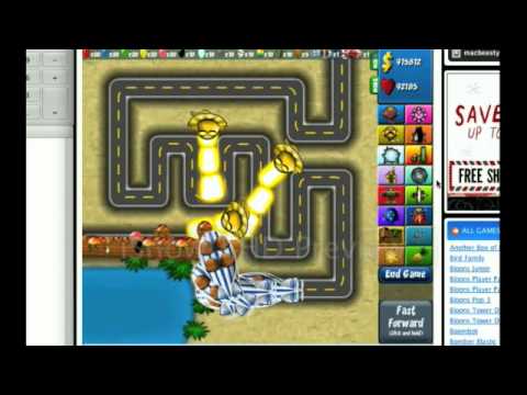 Bloons 4 - Sungods vs DartStorms