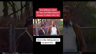 Ted Williams Gives Hitting Advice To 16 Year Old Mike Piazza