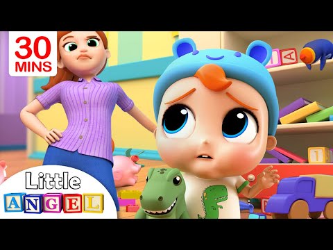 Oopsies, I made a mess | Little Angel Kids Songs & Nursery Rhymes