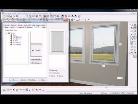 Home Design Software - Overview - Doors And Windows