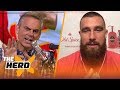 Travis Kelce on how Andy Reid elevated his game, Chiefs' success with Mahomes | NFL | THE HERD