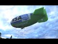 Airship Over the NSA Data Center