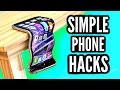 Simple iPhone Hacks! Phone Hacks Everyone Should Know!