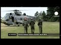 William's splash down in Canadian helicopter - no comment