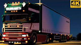 G29 Ets2 Cinematic 4K 60Fps Van Der Hart Scania 144L 530 V8